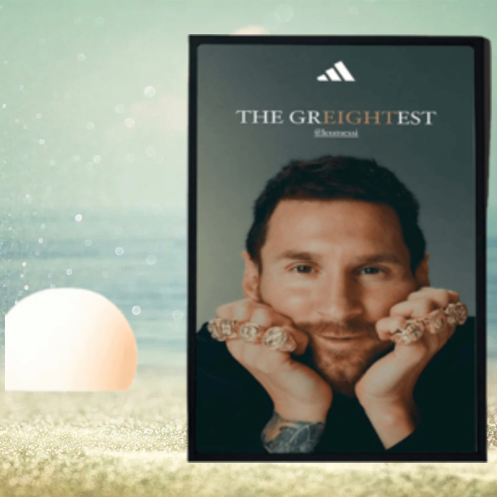 Adidas Lionel Messi The Greightest 8 Ballon D’Or Winner Home Decor Poster Canvas Adidas Lionel Messi The Greightest 8 Ballon D’Or Winner Home Decor Poster Canvas