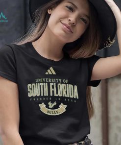 Adidas South Florida Bulls Women's Green Sideline Fresh T Shirt