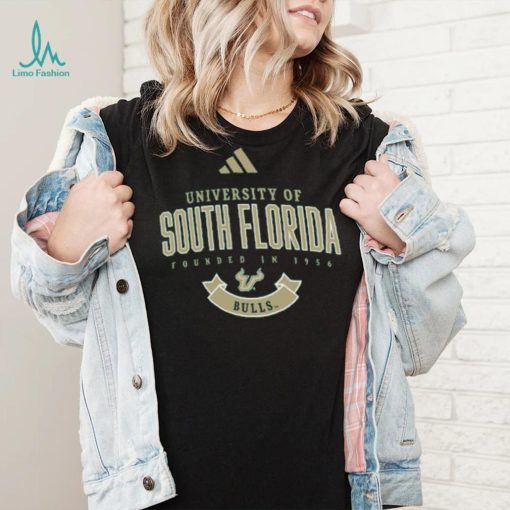 Adidas South Florida Bulls Women's Green Sideline Fresh T Shirt