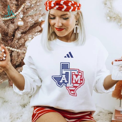 Adidas Texas A&M Aggies White Flag T Shirt