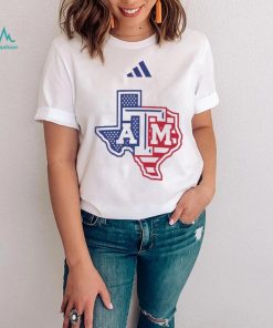 Adidas Texas A&M Aggies White Flag T Shirt