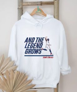 Adolis Garcia And The Legend Grows Shirt, hoodie, sweater, long sleeve and tank top Adolis Garcia And The Legend Grows Shirt