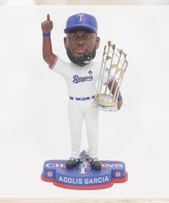 Adolis Garcia Texas Rangers 2023 World Series Champions Bobblehead Ornament