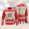 Bobcat Logo Wearing Santa Hat Christmas Gift Ugly Christmas Sweater For Car Lover 3D Sweater