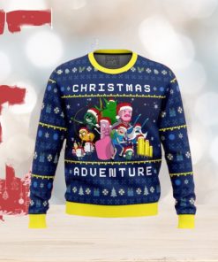 Adventure Time Christmas Quest Ugly Christmas Sweaters Gift For Men Women