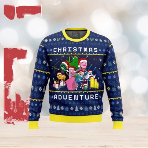 Adventure Time Christmas Quest Ugly Christmas Sweaters Gift For Men Women