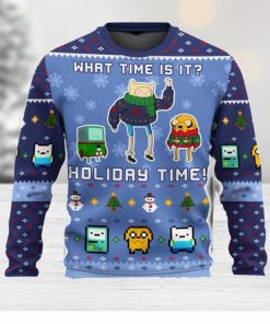 Adventure Time Christmas Time Ugly Christmas Sweater