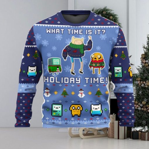 Adventure Time Christmas Time Ugly Christmas Sweater