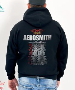 Aerosmith Peace Out 2023 Band Graphic Tee shirt