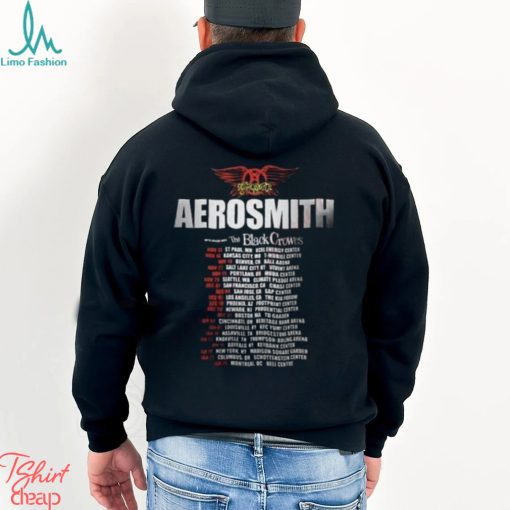 Aerosmith Peace Out 2023 Band Graphic Tee shirt