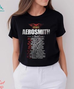 Aerosmith Peace Out 2023 Band Graphic Tee shirt
