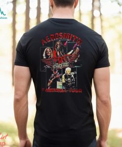 Aerosmith Peace Out 2023 Band Graphic Tee shirts