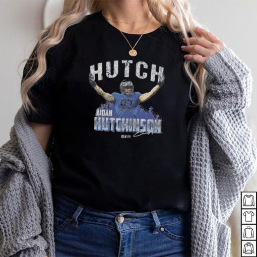 Aidan Hutchinson Detroit Hutch WHT Shirt