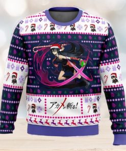 Akame ga Kill Akame Attack Ugly Christmas Sweater Funny Gift For Men And Women Fans