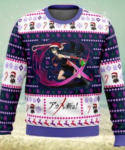 Akame ga Kill Akame Attack Ugly Christmas Sweater Funny Gift For Men And Women Fans