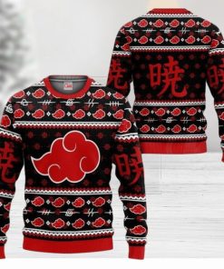 Akatsuki Ugly Christmas Sweater Anime Custom Xmas Gift