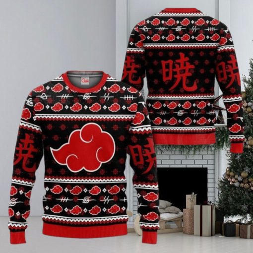 Akatsuki Ugly Christmas Sweater Anime Custom Xmas Gift