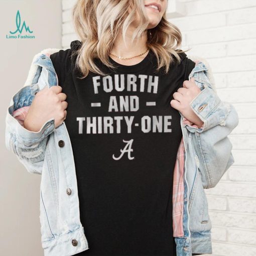 Alabama 4th & 31 Iron Bowl T Shirt