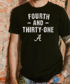 Alabama 4th & 31 Iron Bowl T Shirt