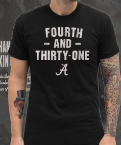 Alabama 4th & 31 Iron Bowl T Shirt