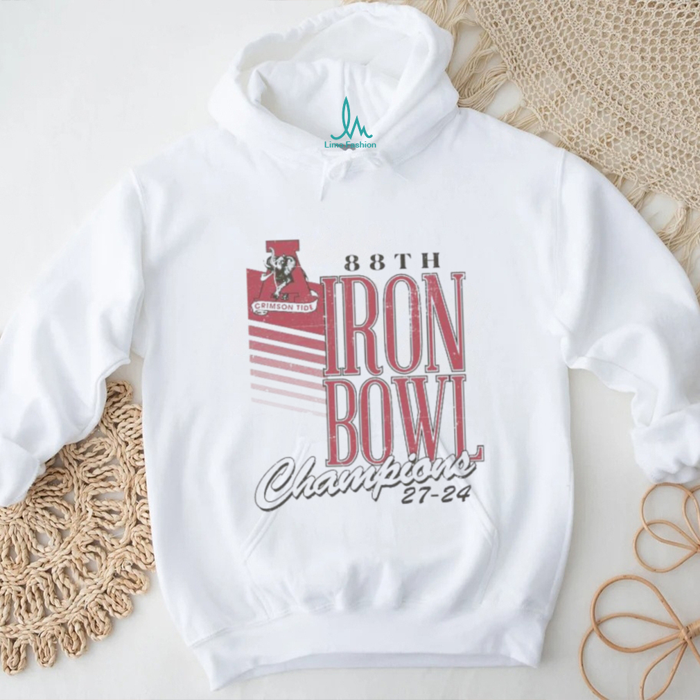 Alabama Crimson Tide 88th Iron Bowl Champions 27 24 Shirt Alabama Crimson Tide 88th Iron Bowl Champions 27 24 Shirt