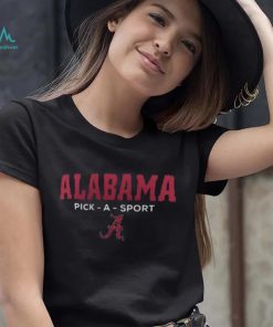 Alabama Crimson Tide Fanatics Branded Personalized Authentic Pick A Sport T Shirt