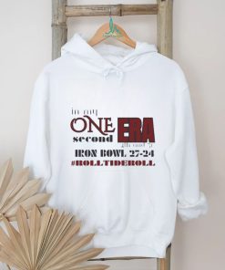 Alabama Crimson Tide Iron Bowl In My One Second Era 4th and 31 shirt