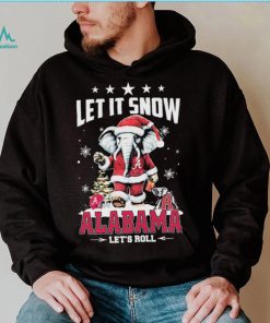 Alabama Crimson Tide Let It Snow Roll Tide Let’s Roll Christmas Sweater