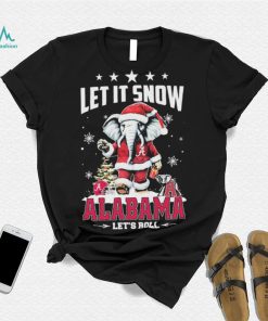 Alabama Crimson Tide Let It Snow Roll Tide Let’s Roll Christmas Sweater