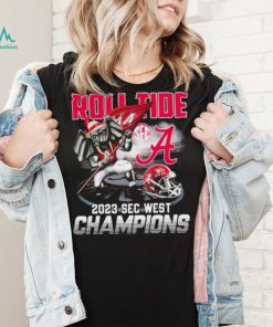 Alabama Crimson Tide Roll Tide 2023 SEC West Champions Shirt, hoodie, sweater, long sleeve and tank top Alabama Crimson Tide Roll Tide 2023 SEC West Champions Shirt