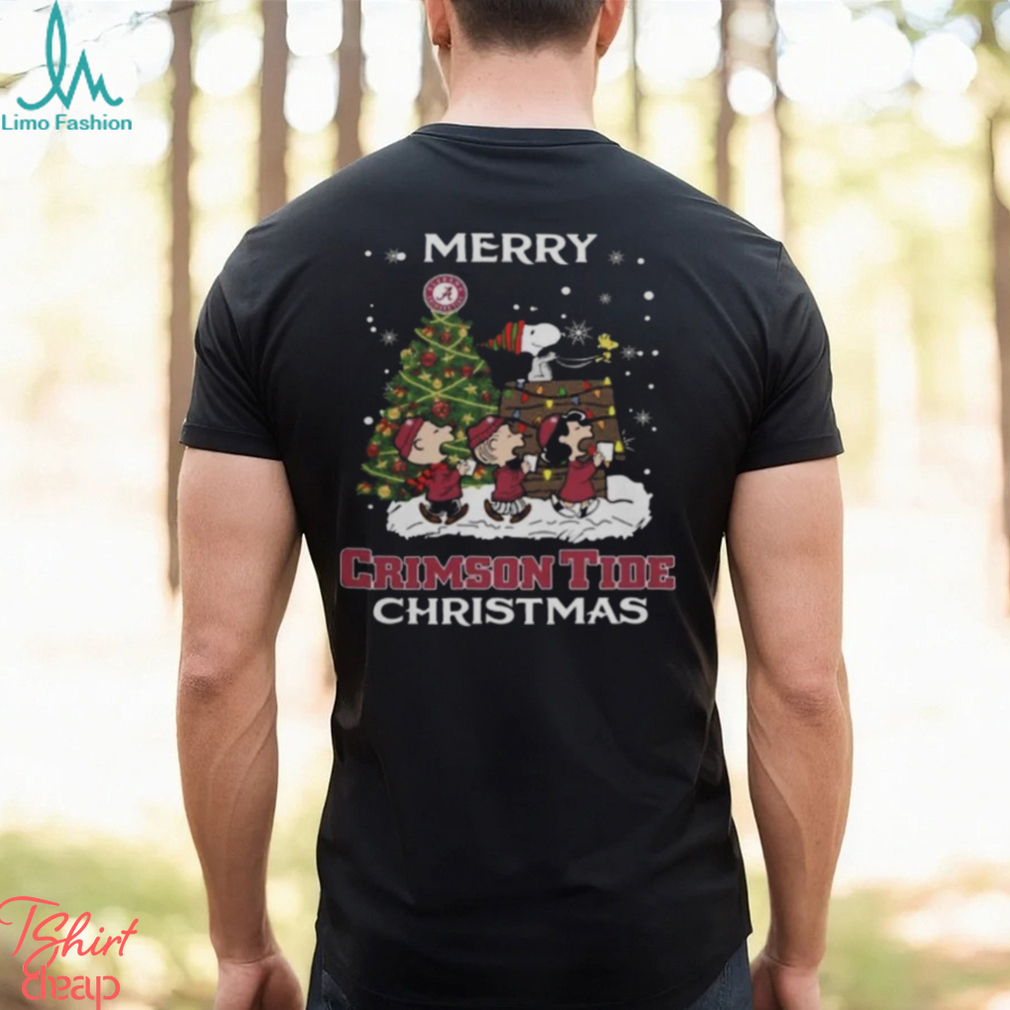 Alabama Crimson Tide Snoopy Family Christmas Shirt Alabama Crimson Tide Snoopy Family Christmas Shirt