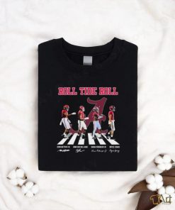 Alabama Roll Tide Roll Abbey Road 2023 Signatures Shirt