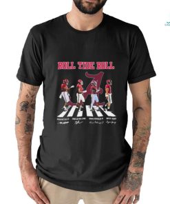 Alabama Roll Tide Roll Abbey Road 2023 Signatures Shirt