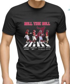 Alabama Roll Tide Roll Abbey Road 2023 Signatures Shirt