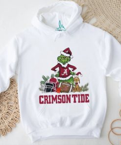 Alabama Santa Grinch And Santa Dog Christmas Shirt