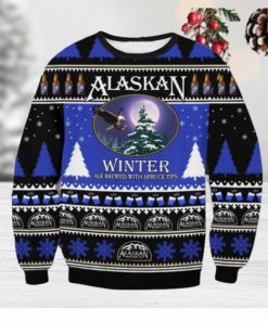 Alaskan Winter Christmas Ugly Sweater Gift For Men And Women