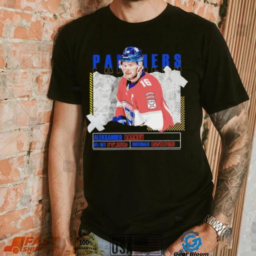 Aleksander Barkov number 16 Florida Panthers ice hockey player pose paper gift shirt