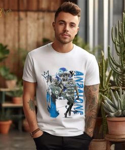 Alex Anzalone number 34 Detroit Lions football player pose gift shirt