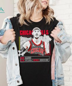 Alex Caruso number 6 Chicago Bulls basketball player pose paper gift shirt