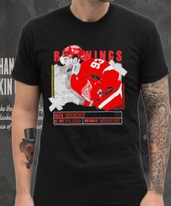 Alex DeBrincat number 93 Detroit Red Wings ice hockey player pose paper gift shirt