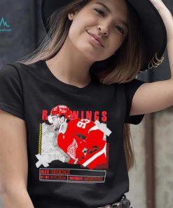 Alex DeBrincat number 93 Detroit Red Wings ice hockey player pose paper gift shirt