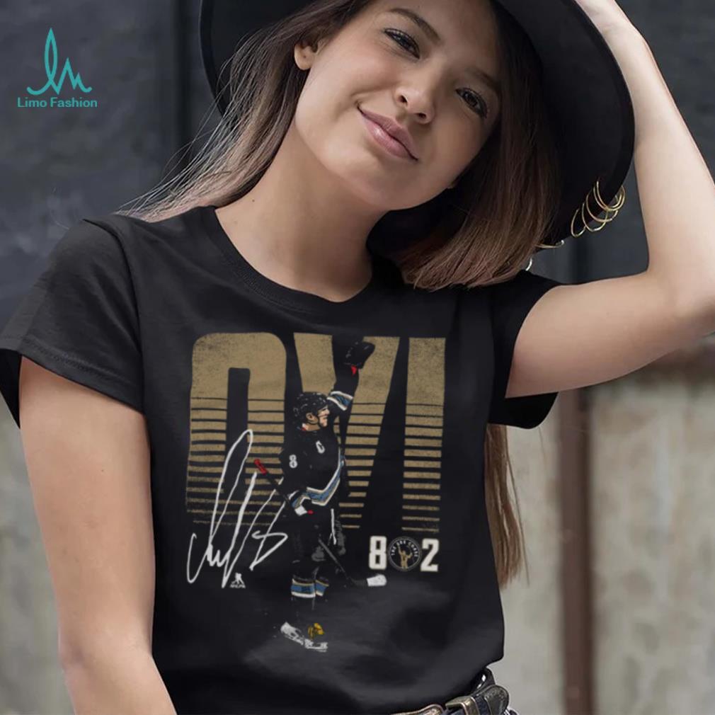 Alex Ovechkin Washington 802 OVI WHT Shirt Alex Ovechkin Washington 802 OVI WHT Shirt