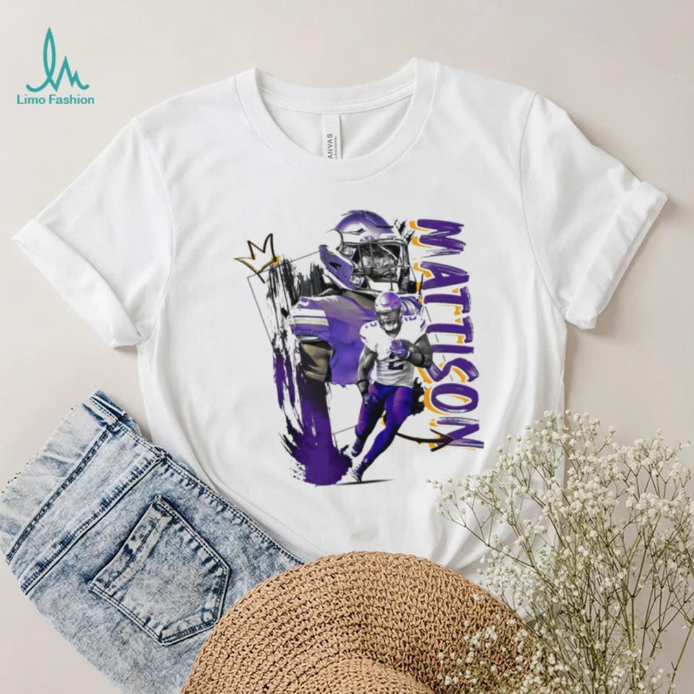 Alexander Mattison number 2 Minnesota Vikings football player pose gift shirt Alexander Mattison number 2 Minnesota Vikings football player pose gift shirt