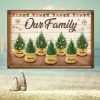 In This Family We Do Race Racks Personalized Racing Canvas Print