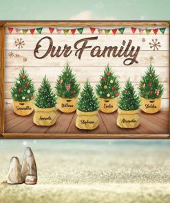 All Hearts Come Home For Christmas Personalized Horizontal Poster