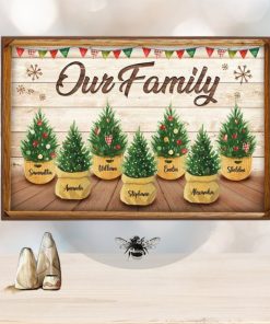 All Hearts Come Home For Christmas Personalized Horizontal Poster