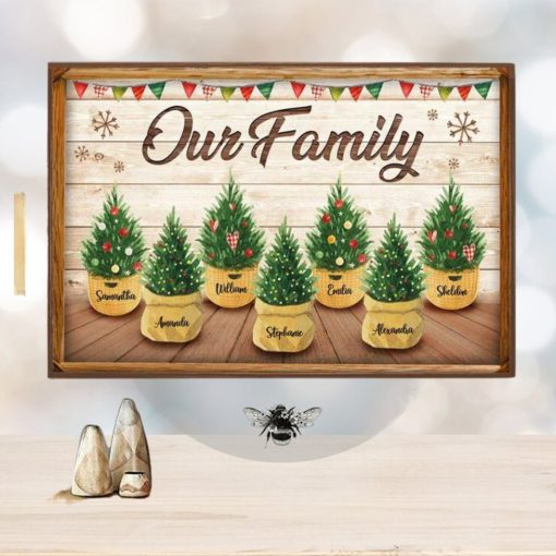 All Hearts Come Home For Christmas   Personalized Horizontal Poster