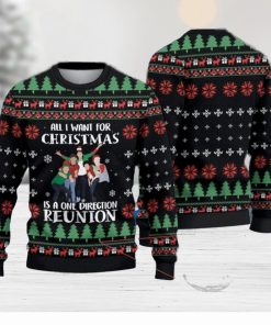 All I Want For Christmas Is A One Direction Reunion Ugly Sweater Christmas Ugly Sweater For Holiday Xmas Family Gift