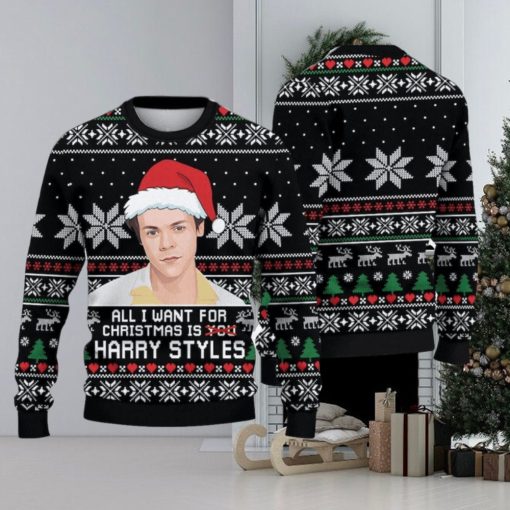 All I Want For Christmas Is Harry Style Ugly Christmas Sweaters