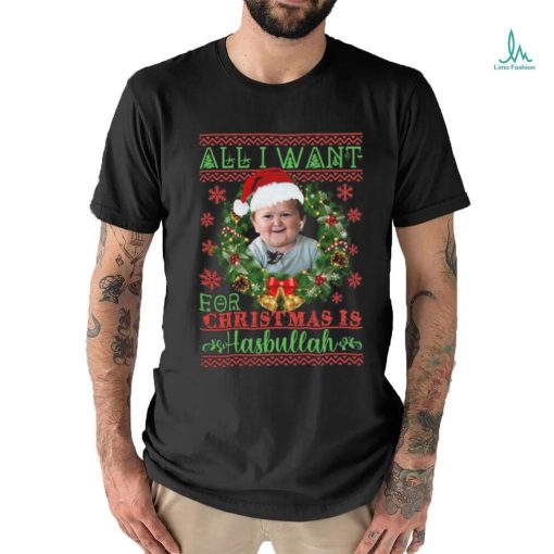 All I Want For Christmas Is Hasbulla Ugly Christmas T shirt